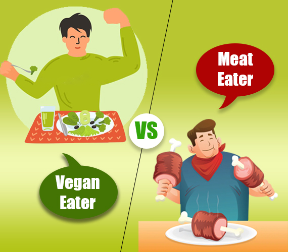 Vegan eater Vs Meat eater- Who Would You Want to Be?